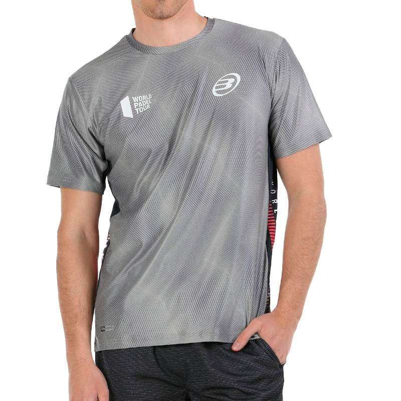 1581-CAMISETA BULLPADEL ROGOR GRIS MEDIO