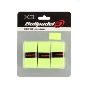 2231-OVERGRIP BULLPADEL GB-1200 AMARILLO FLUOR X3