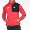 3402-SUDADERA BULLPADEL RODICOL CARMESI FLUOR