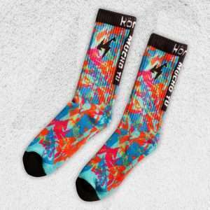 2625-CALCETIN KORDE NARANJO