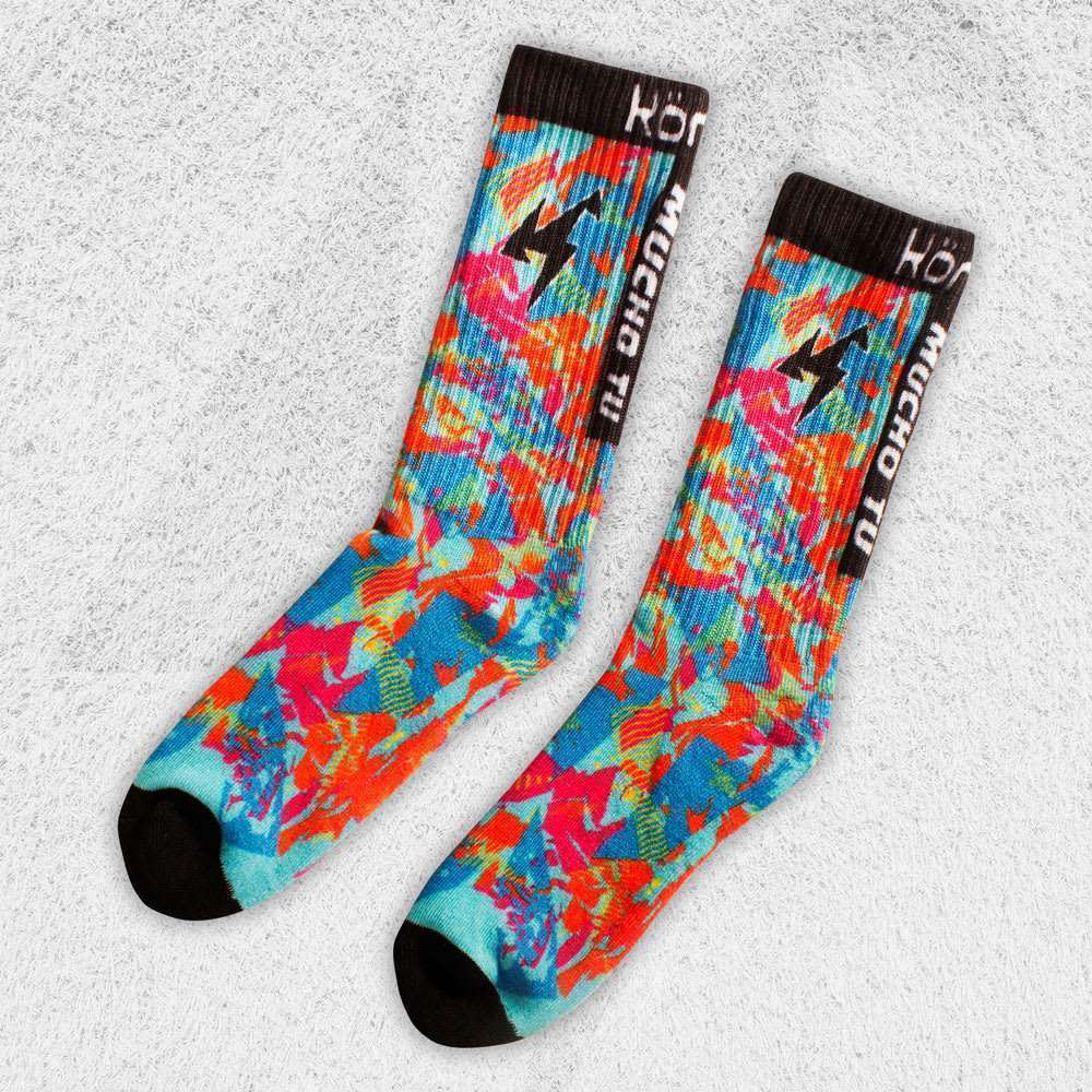 2625-CALCETIN KORDE NARANJO