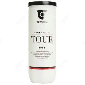 3606-TARRO DE PELOTAS TRETORN SERIE + PADEL TOUR X3