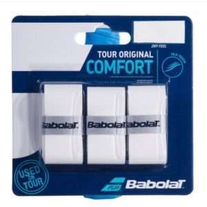 3084-OVERGRIP BABOLAT TOUR ORIGINAL COMFORT BLANCO X3