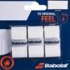 1870-OVERGRIP BABOLAT ORIGINAL FEEL BLANCO X 3