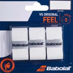 1870-OVERGRIP BABOLAT ORIGINAL FEEL BLANCO X 3