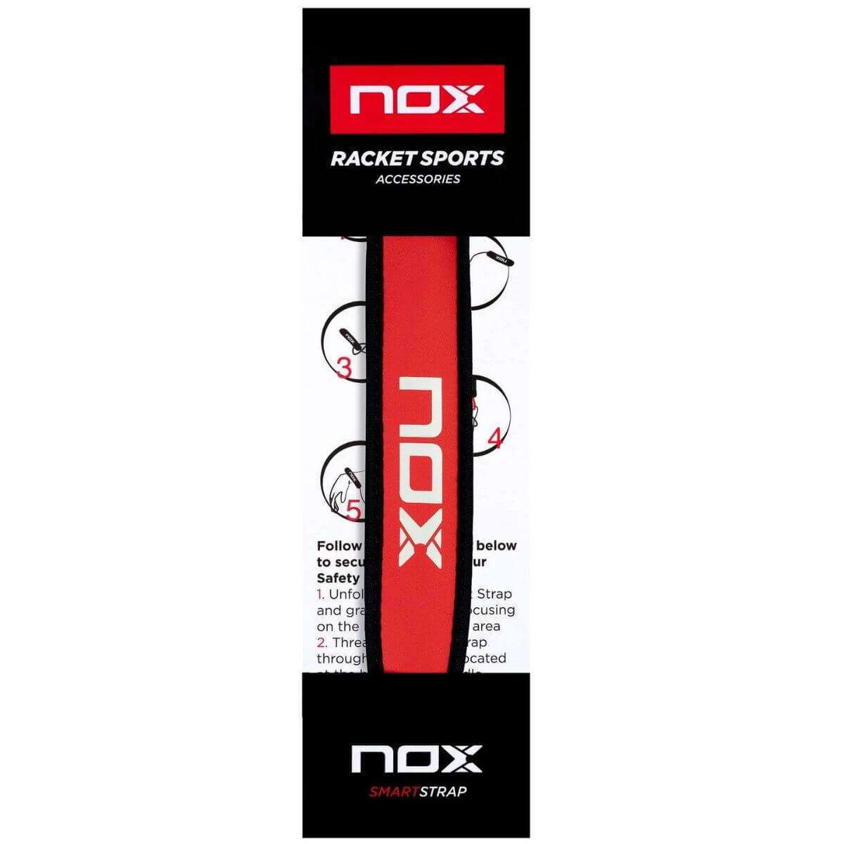 2461-CORD¢N NOX SMARTSTRAP LUXURY ROJO