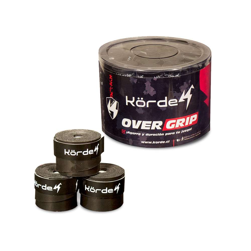 3655-OVERGRIP KORDE NEGRO BOX DE 60