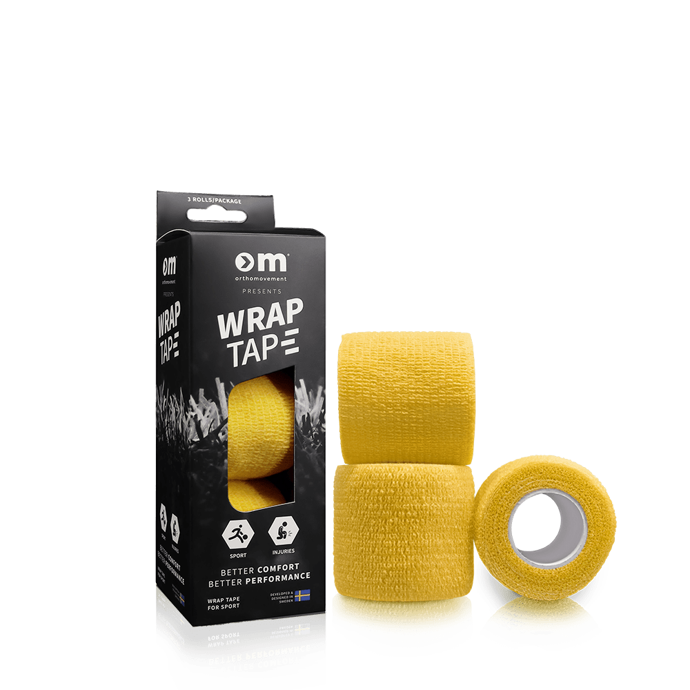 3445-BANDA ORTHOMOVEMENT WRAP TAPE AMARILLA X3