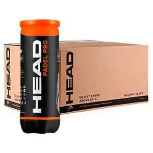 2879-CAJA DE PELOTAS DE PADEL HEAD PRO X24 TARROS