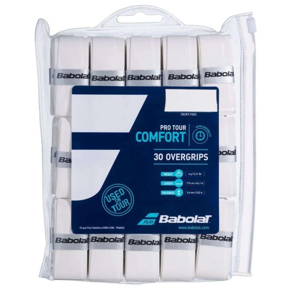 3613-OVERGRIP BABOLAT COMFORT PRO TOUR X30