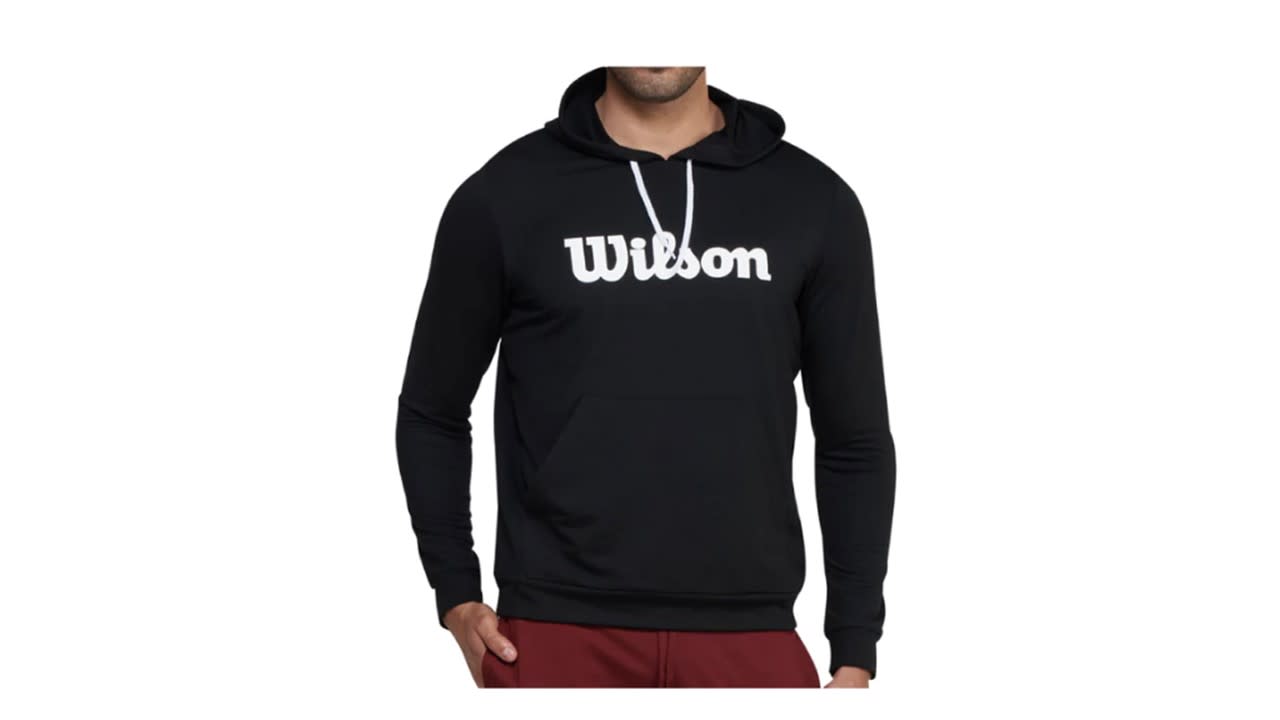 2795-SUDADERA WILSON NEGRO