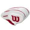 3060-BOLSO WILSON WHRD BLANCO/ROJO