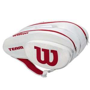 3060-BOLSO WILSON WHRD BLANCO/ROJO