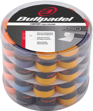 1406-TORTA OVERGRIP BULLPADEL COLORES VARIOS X50