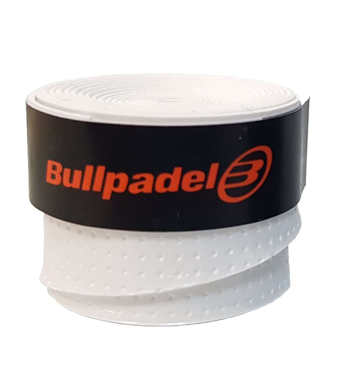 2021-PACK OVERGRIP BULLPADEL PERFORADO BLANCO X4