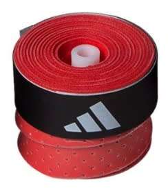 2128-PACK OVERGRIP ADIDAS PERFORADO ROJO X4
