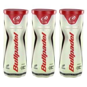 2862-PROMO X3 TARRO DE PELOTAS BULLPADEL PREMIUM PRO