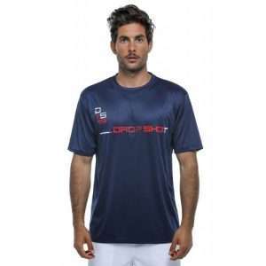 12171-POLERA DROPSHOT TEAM MARINO/ROJO