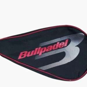 2708-FUNDA DE PALA BULLPADEL NEGRA/ROJA