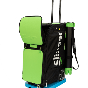 3368-MAQUINA LANZA PELOTAS SLINGER PADEL VERDE