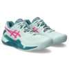 3259-ZAPATILLA ASICS GEL RESOLUTION 9 PADEL SOOTHING SEA/HOT PINK