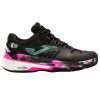 12044-ZAPATILLA JOMA PADEL T.SLAM LADY 2201 NEGRO FUCSIA