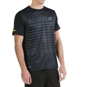 2312-CAMISETA BULLPADEL LITIS NEGRO