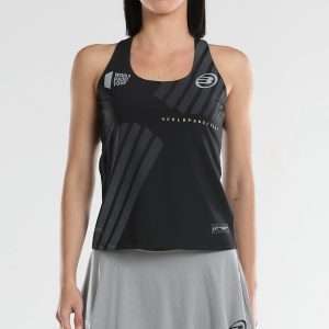 7880-CAMISETA BULLPADEL LLAVE WPT NEGRO