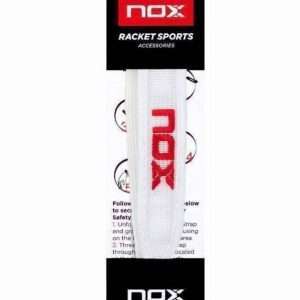 2090-CORD¢N NOX SMARTSTRAP BLANCO LOGO ROJO