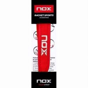 2577-CORD¢N NOX SMARTSTRAP ROJO LOGO BLANCO