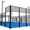 2651-CANCHA DE PADEL MODELO PADEL COURT FRAME A 20X10M