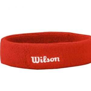 3102-BANDA WILSON ROJO LOGO BLANCO