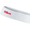 2561-BANDA WILSON BLANCO LOGO ROJO