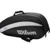 1686-BOLSO WILSON ROGER FEDERER 6 PACK NEGRO