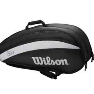 1686-BOLSO WILSON ROGER FEDERER 6 PACK NEGRO