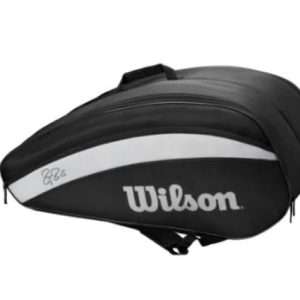 3848-BOLSO WILSON ROGER FEDERER 12 PACK NEGRO