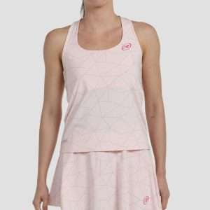 12165-CAMISETA BULLPADEL ESTAS ROSA PASTEL