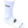 1854-CALCETIN TILKI D2 LARGO BLANCO/NEGRO