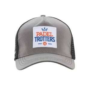 1644-GORRO BULLPADEL TROTTERS GRIS MEDIO