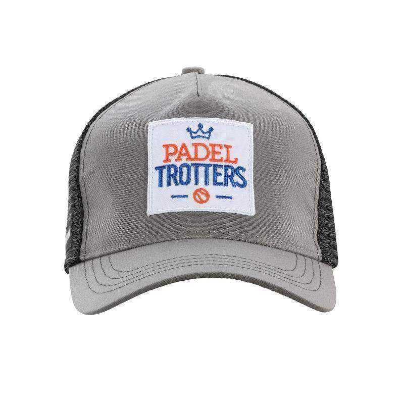 1644-GORRO BULLPADEL TROTTERS GRIS MEDIO