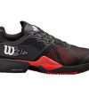 3912-ZAPATILLA WILSON BELA TOUR V2 NEGRO