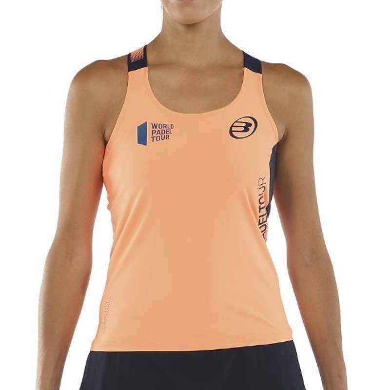 3180-CAMISETA BULLPADEL PYALI NARANJA FLUOR
