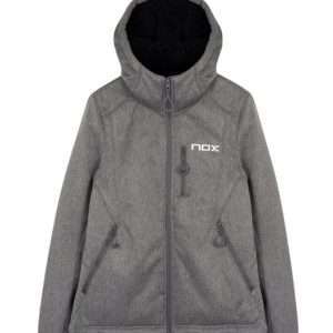 11875-CHAQUETA NOX MUJER PRO HEATHER GREY 2023/24