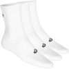 1811-CALCETIN ASICS BLANCO LOGO NEGRO (PACK DE 3)
