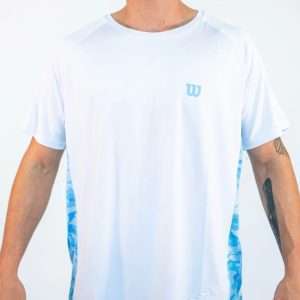 8068-CAMISETA WILSON POL-ELASTIC BLANCA