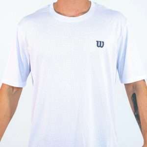 8077-CAMISETA WILSON MESH BLANCA