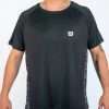 11934-CAMISETA WILSON POL-ELASTIC NEGRO