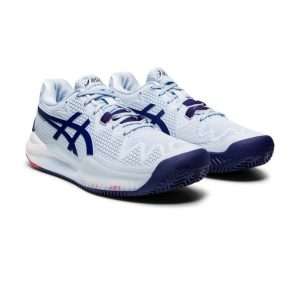 2904-ZAPATILLA ASICS GEL RESOLUTION 8 CLAY SOFT SKY/BLUE