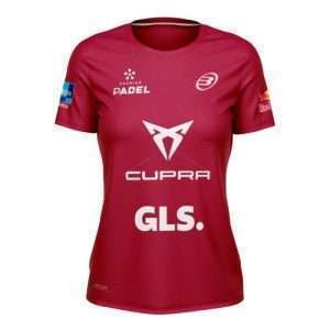 3633-CAMISETA BULLPADEL ETICO CEREZA