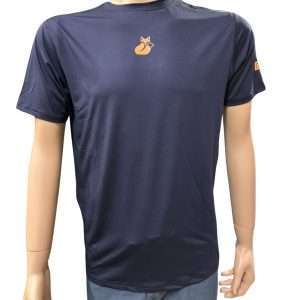 11914-POLERA TILKI POLY TEMEL NEGRO/NARANJO